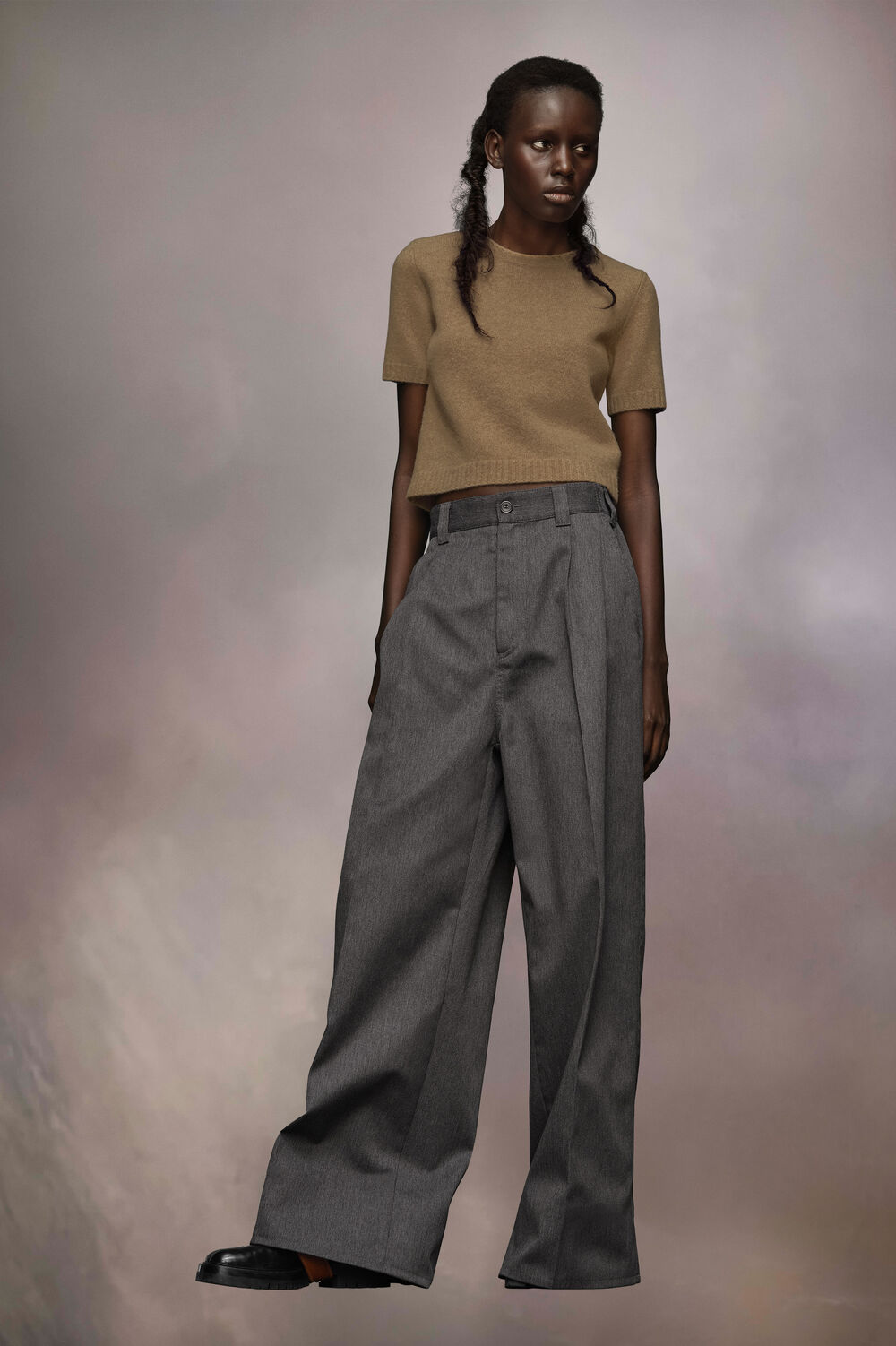 Pleated Trousers