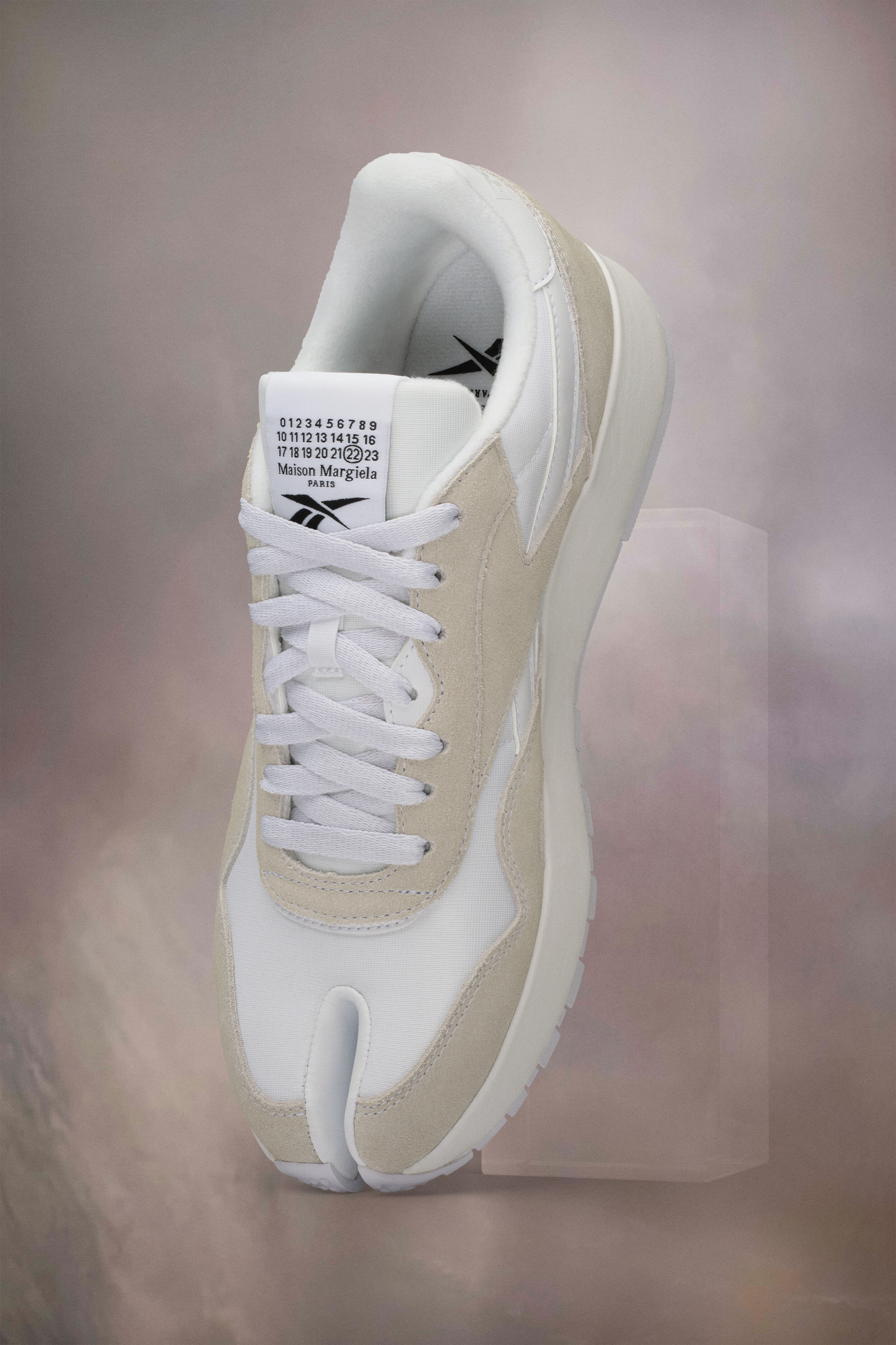 MM X Reebok Classic Leather Tabi Nylon Sneakers | Maison Margiela