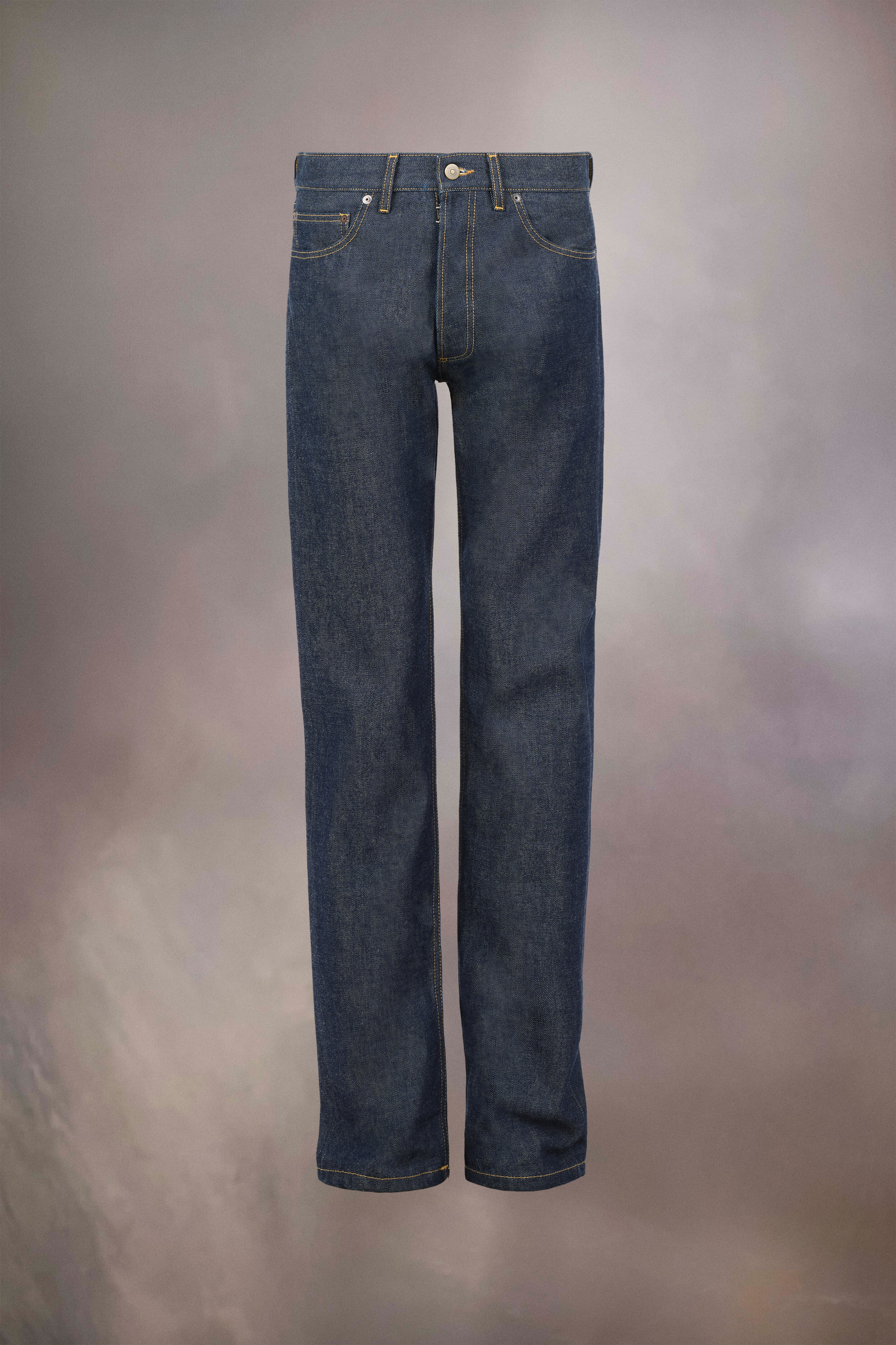 Straight-leg jeans